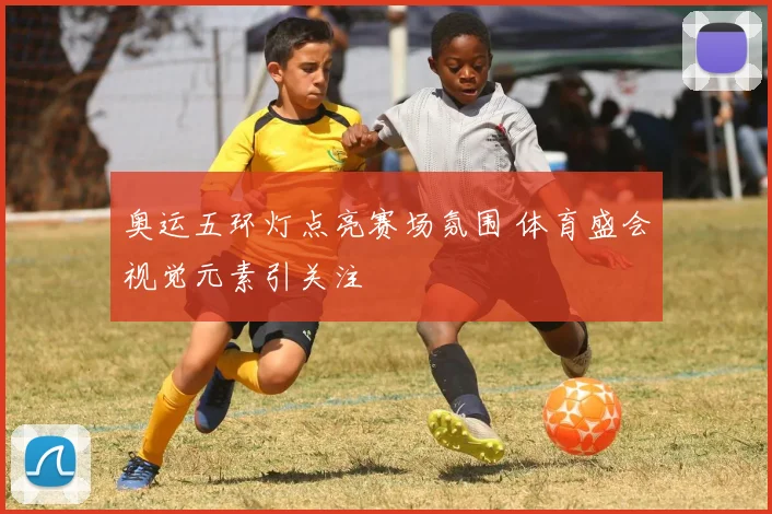 奥运五环灯点亮赛场氛围 体育盛会视觉元素引关注