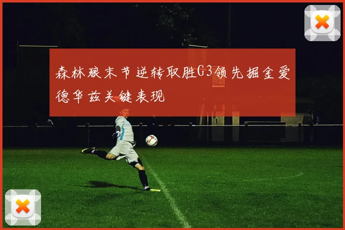 森林狼末节逆转取胜G3领先掘金爱德华兹关键表现